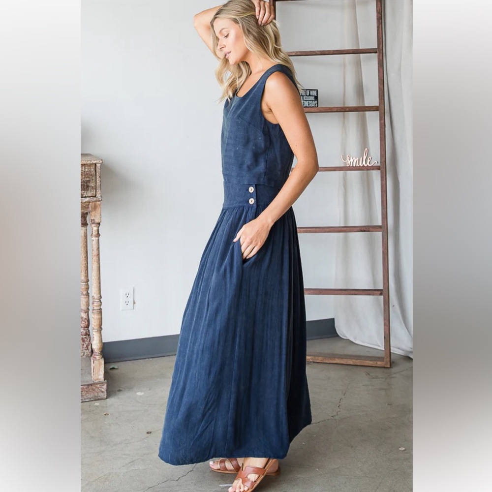 240 🇺🇸OLI & HALI BLEACHED
HOODED V NECK LONG SLEEVE PULLOVER TOP - Picture 2 of 4